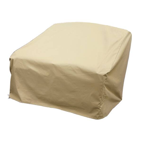 Modern Leisure Basics Outdoor Patio Loveseat Cover, 55"L x 33"D x 38"H
